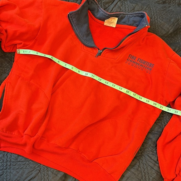 Vintage quarter zip, fergus fire 🔥 dept. - Picture 5 of 7